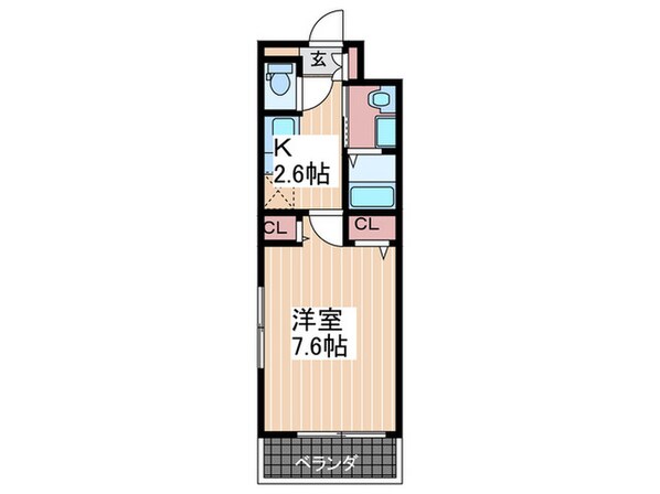 二番館の物件間取画像